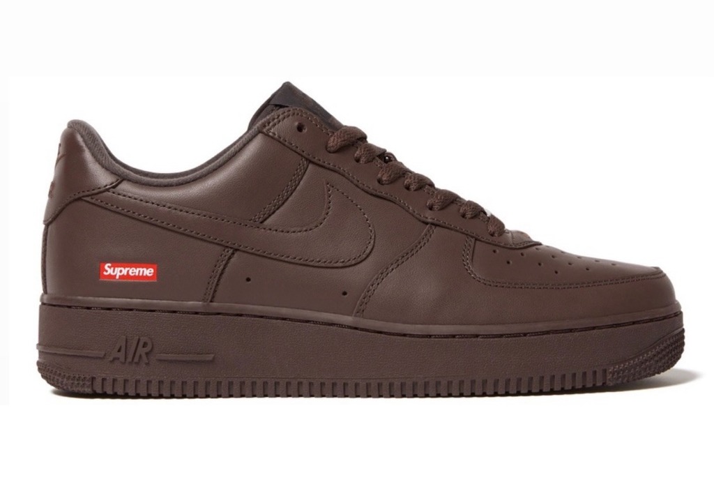 Ein Supreme x Nike Air Force 1 „Baroque Brown“ ist auf dem Weg 